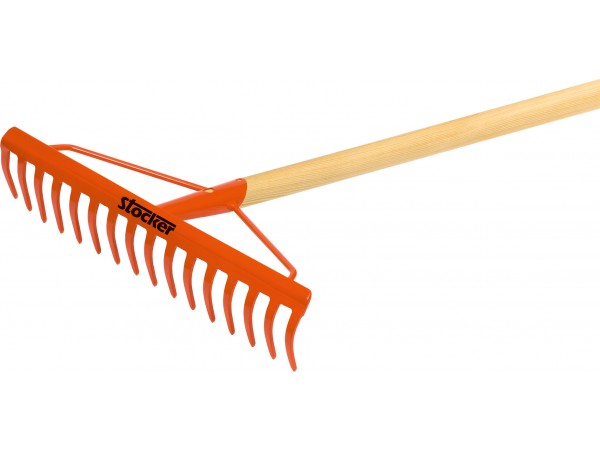 Grebla cu 16 dinti, 40 cm, cu coada